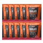 Kit 10X Isolate Protein Zero Lactose - 1 Sach� de 30g Morango - New Millen