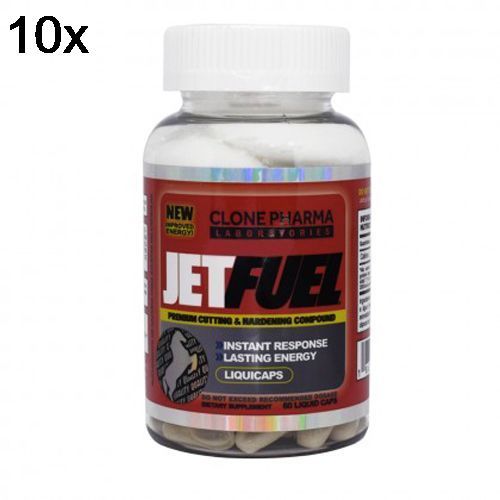 Kit 10X Jet Fuel - 60 C�psulas - Clone Pharma