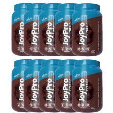 Kit 10X JoyPro Protein - 900g Brigadeiro - Shark pro