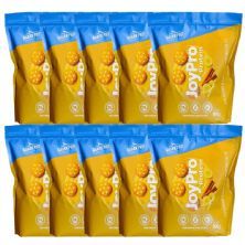Kit 10X JoyPro Protein - Refil 900g Cookies de Banana com Canela - Shark Pro