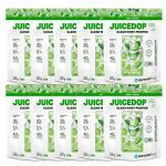 Kit 10X JuiceDop X - Refil 450g Lim�o Com Matcha - ElementoPuro