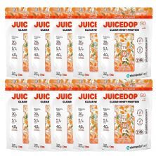 Kit 10X JuiceDop X - Refil 450g Tangerina Com Ch� Branco - ElementoPuro