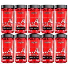 Kit 10X L.A. Top Definition 9000 com Cromo - 120 C�psulas - IntegralM�dica