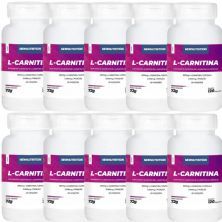 Kit 10X L Carnitina - 120 C�psulas - NewNutrition