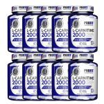 Kit 10X L-Carnitina 2000 + 250mcg Cromo - 120 Tabletes - ProFit