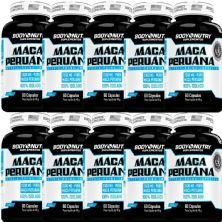 Kit 10X Maca Peruana - 60 C�psulas - Body Nutry