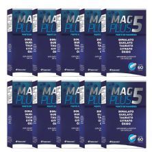 Kit 10X Mag Plus 5 - 60 C�psulas - Herbamed