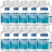 Kit 10X Magn�sio Dimalato - 120 C�psulas - NewNutrition