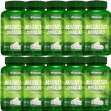 Kit 10X Magn�sio Dimalato - 60 C�psulas - Herbamed