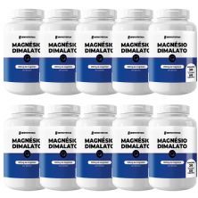 Kit 10X Magn�sio Dimalato - 60 C�psulas - NewNutrition