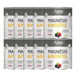 Kit 10X Magnesio & Inositol - 210g Frutas Vermelhas - Body Action