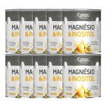 Kit 10X Magnesio & Inositol - 210g Maracuj� - Body Action