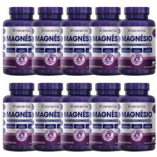 Kit 10X Magn�sio Tri Complex - 60 C�psulas - Sanavita