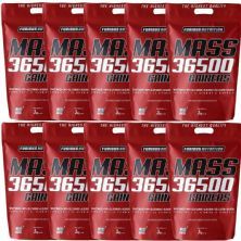 Kit 10X Mass 36500 Gainers - 3000g Sorvete de Baunilha - Furious Nutrition