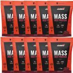 Kit 10X Mass Beef Protein - 3000g Refil Chocolate - New Millen