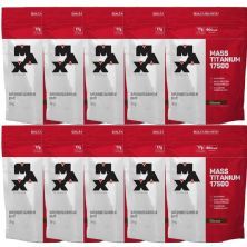 Kit 10X Mass Titanium 17500 - 3000g Refil Chocolate - Max Titanium