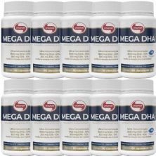 Kit 10X Mega Dha - 60 C�psulas - Vitafor