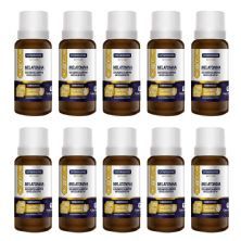 Kit 10X Melatonina em Gotas - 20ml Maracuj� - Catarinense Nutri��o