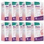 Kit 10X Metil Folax - 60 Comprimidos - Lauton Nutrition