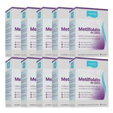 Kit 10X Metilfolato de C�lcio - 30 C�psulas - Equaliv