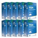 Kit 10X MSM - Metil Sulfonil Metano - 60 C�psulas - Lauton Nutrition