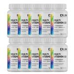Kit 10X Multivitam�nico Esportivo - 30 C�psulas Softgel - Dux Nutrition