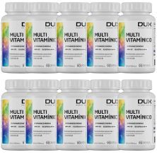 Kit 10X Multivitam�nico Esportivo - 90 C�psulas Softgel - Dux Nutrition
