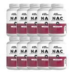 Kit 10X Nac 600mg - 60 C�psulas - NewNutrition
