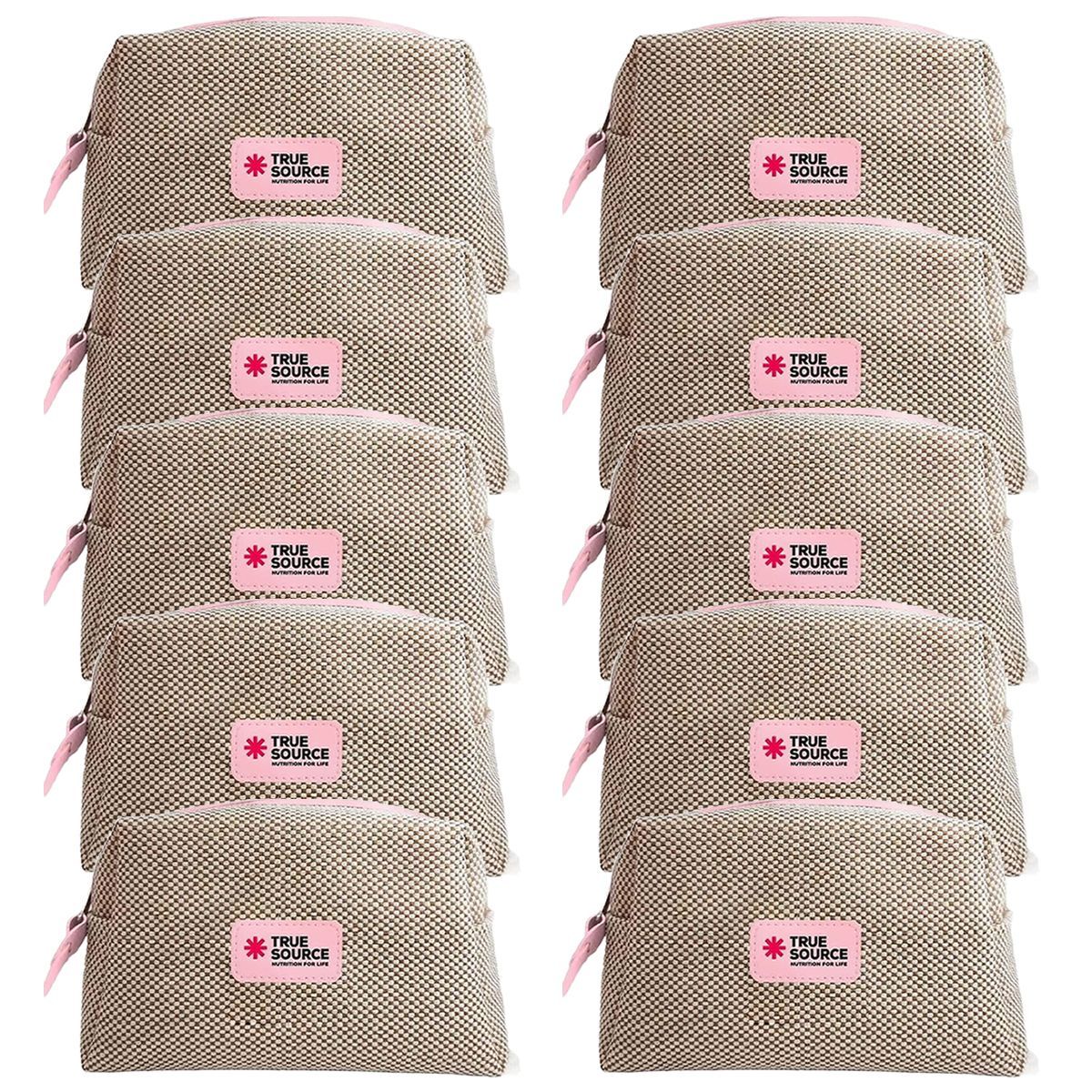 Kit 10X Necessaire Feminina Profissional - True Source