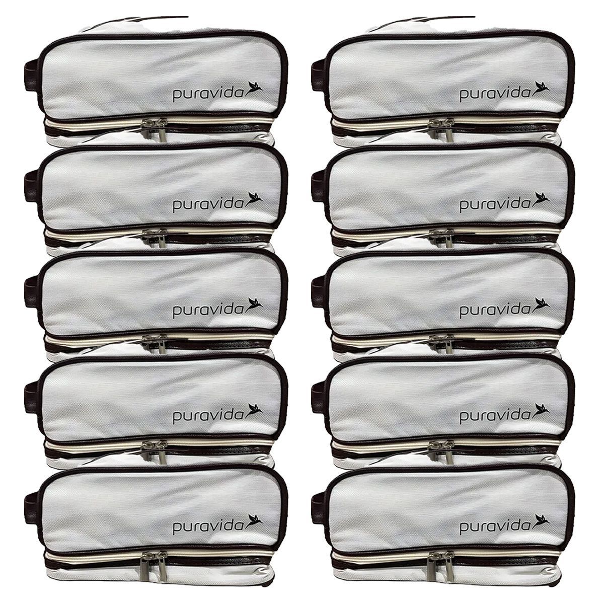 Kit 10X Necessaire  Off White - Pura Vida