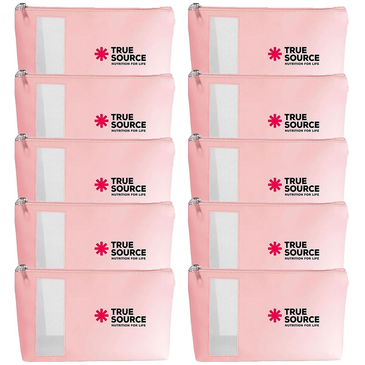 Kit 10X Necessaire Rosa - True Source