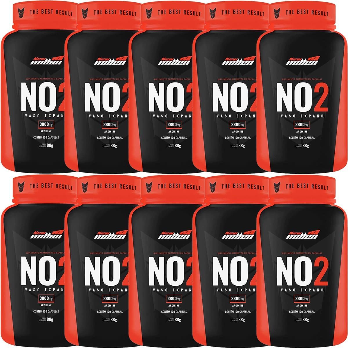 Kit 10X No2 - 100 C�psulas - New Millen