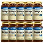 Kit 10X �mega 3 1000mg - 90 C�psulas - VitaminLife