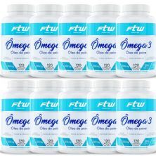 Kit 10X �mega 3 - 120 C�psulas - Fitoway