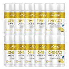 Kit 10X �mega 3 - 60 C�psulas - Body Action