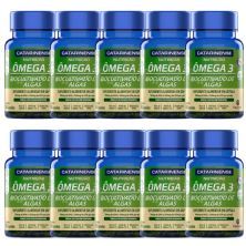 Kit 10X �mega 3 Biocultivado de Algas - 60 C�psulas - Catarinense