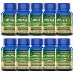 Kit 10X �mega 3 Biocultivado de Algas - 60 C�psulas - Catarinense