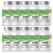 Kit 10X �mega 3 BioFoods - 120 C�psulas - Katigu�