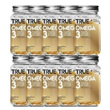 Kit 10X �mega 3  com Vitamina E - 60 C�psulas - True Source