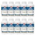 Kit 10X �mega 3 EPA DHA - 240 C�psulas 1g - Vitafor