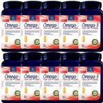 Kit 10X �mega-3 Fish Oil 5000mg - 120 C�psula - Naturelab