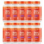 Kit 10X �mega 3 Metil B9 - 60 C�psulas - Bigens