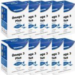 Kit 10X �mega 3 Plus 1000mg - 60 Softgels - VitaminLife