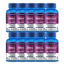 Kit 10X �mega 3 Plus - 60 C�psulas - Catarinense Nutri��o