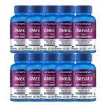Kit 10X �mega 3 Plus - 60 C�psulas - Catarinense Nutri��o