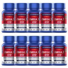 Kit 10X �mega 3 Q10 - 60 C�psulas - Catarinense