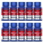 Kit 10X �mega 3 Q10 - 60 C�psulas - Catarinense