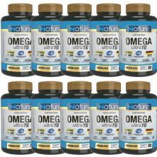Kit 10X �mega 3 Ultra 1200mg - 200 C�psulas - Nature