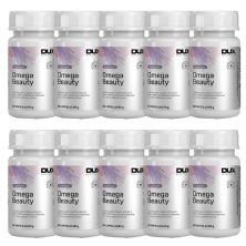 Kit 10X Omega Beauty - 60 C�psulas - Dux Nutrition