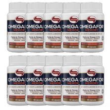 Kit 10X Omegafor Memory - 60 C�psulas - Vitafor